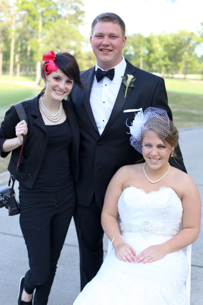 The happy couple & I :)