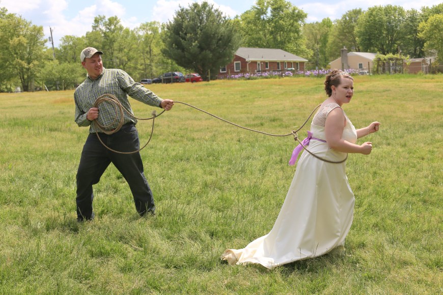 Check facebook for how Robyn caught Josh!