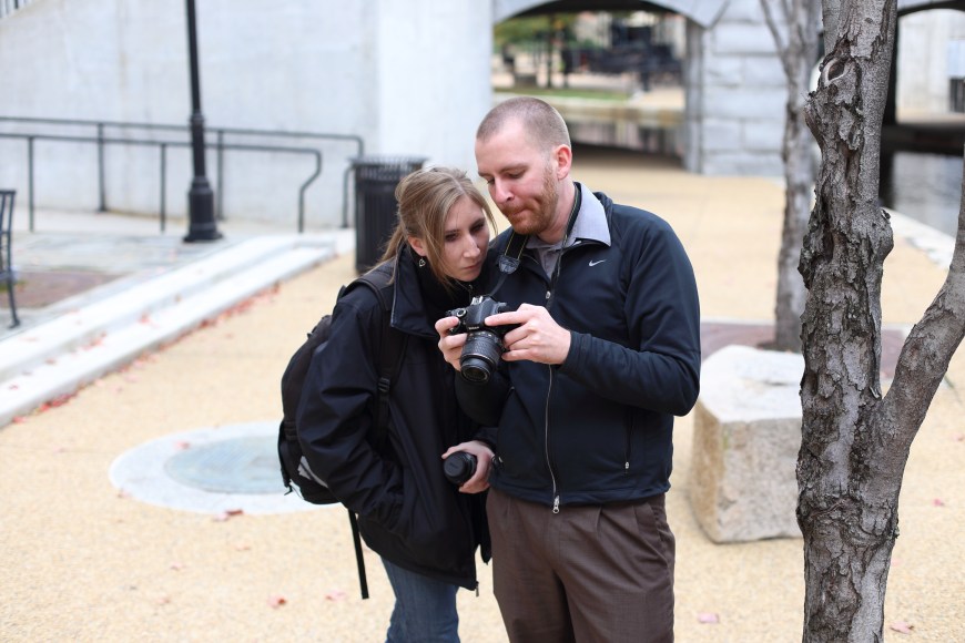 Here's a sneak peek of Hannah & Jesse before I began their part of the shoot!